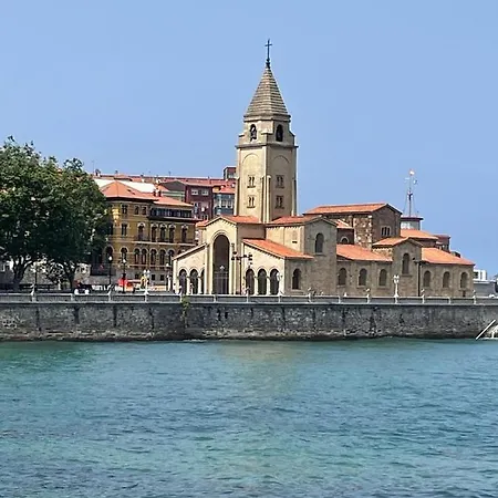 Apartment Corazon De Gijon, A 1 Min De Playa, Bares Y Puerto Gijon