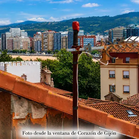 Apartament Corazon De Gijon, A 1 Min De Playa, Bares Y Puerto *