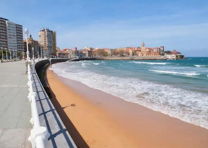 Corazon De Gijon, A 1 Min De Playa, Bares Y Puerto Apartment